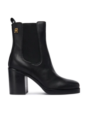 Foto del prodotto Tommy Hilfiger Stivaletti Square Toe Chelsea High Block Hl FW0FW08844 Nero