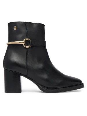 Foto del prodotto Tommy Hilfiger Stivaletti TH Stud Heel Riding Ankle Boot FW0FW09552 Nero