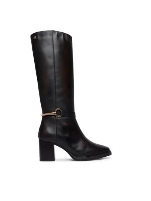 Foto del prodotto Tommy Hilfiger Stivali Th Stud Heel Riding Knee Boot FW0FW09551 Marrone scuro