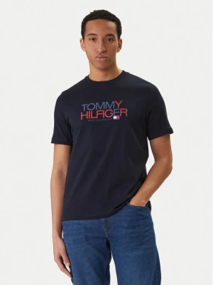 Foto del prodotto Tommy Hilfiger T-shirt Brand Love Big Text MW0MW42369 Blu scuro Regular Fit