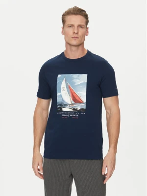 Foto del prodotto Tommy Hilfiger T-shirt Color Photo Print MW0MW38615 Blu scuro Regular Fit