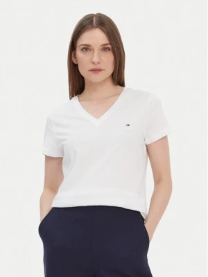 Foto del prodotto Tommy Hilfiger T-shirt Heritage V-Neck Tee WW0WW24969 Bianco Regular Fit