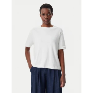 Foto del prodotto Tommy Hilfiger T-shirt Modern Cody WW0WW46158 Écru Relaxed Fit Crema