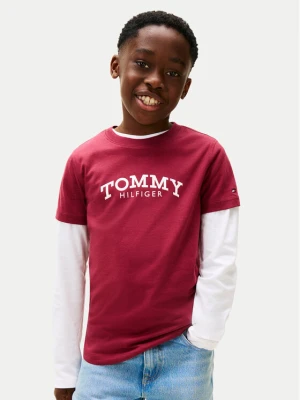 Foto del prodotto Tommy Hilfiger T-shirt Monotype Print KB0KB10051 Rosso Regular Fit