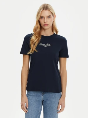 Foto del prodotto Tommy Hilfiger T-shirt WW0WW45428 Blu scuro Regular Fit