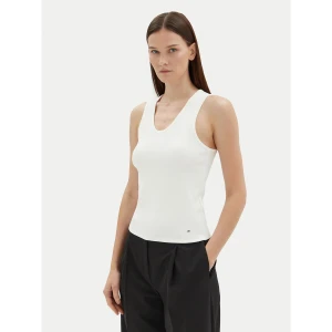 Foto del prodotto Tommy Hilfiger Top WW0WW44572 Écru Slim Fit Crema