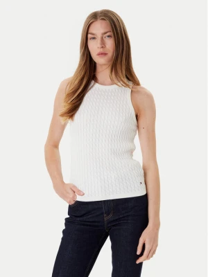 Foto del prodotto Tommy Hilfiger Top WW0WW45706 Écru Slim Fit Crema
