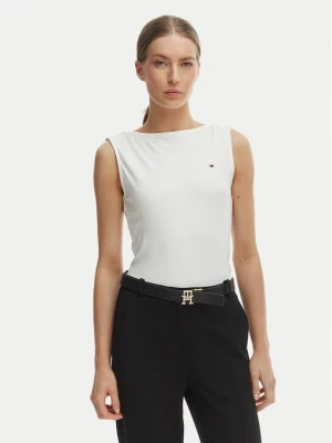 Foto del prodotto Tommy Hilfiger Top WW0WW47807 Écru Slim Fit Crema