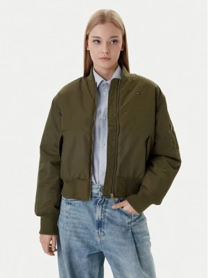 Foto del prodotto Tommy Jeans Bomber Essential DW0DW22046 Verde Regular Fit