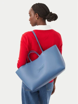 Foto del prodotto Tommy Jeans Borsetta Tjw Must Tote AW0AW19051 Azzurro chiaro