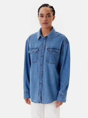 Foto del prodotto Tommy Jeans camicia di jeans DW0DW21073 Blu Relaxed Fit