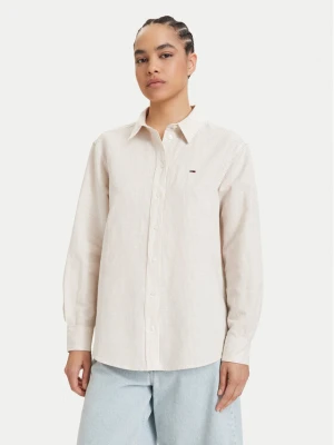 Foto del prodotto Tommy Jeans Camicia DW0DW22209 Beige chiaro Relaxed Fit