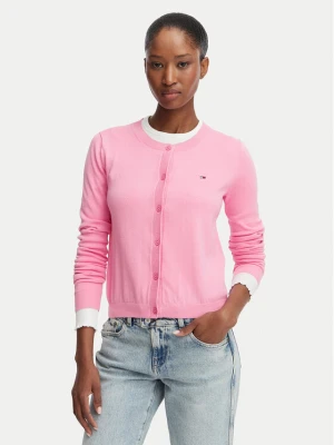 Foto del prodotto Tommy Jeans Cardigan DW0DW20976 Rosa Regular Fit