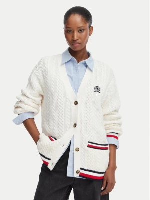 Foto del prodotto Tommy Jeans Cardigan DW0DW22934 Bianco Regular Fit