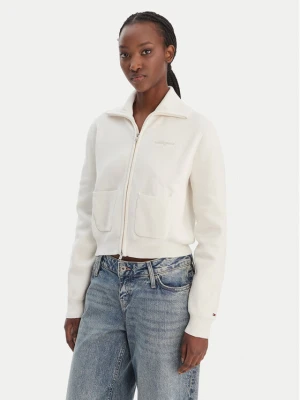 Foto del prodotto Tommy Jeans Felpa Cozy Sript DW0DW22029 Écru Regular Fit Crema