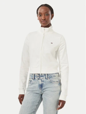 Foto del prodotto Tommy Jeans Felpa Flag DW0DW23535 Bianco Slim Fit
