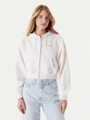 Foto del prodotto Tommy Jeans Felpa Linear DW0DW21163 Écru Boxy Fit Crema