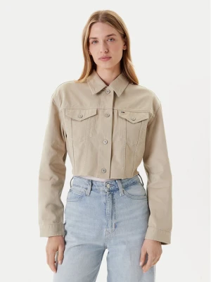 Foto del prodotto Tommy Jeans Giacca di jeans Flag DW0DW21431 Beige Regular Fit