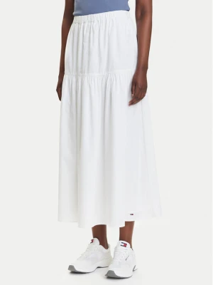 Foto del prodotto Tommy Jeans Gonna a trapezio DW0DW20980 Bianco Regular Fit