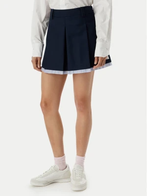 Foto del prodotto Tommy Jeans Gonna a trapezio Varsity Pleated DW0DW22758 Blu scuro Regular Fit