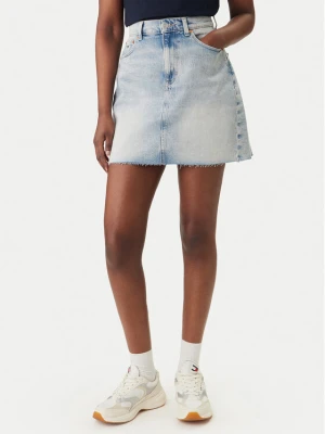 Foto del prodotto Tommy Jeans Gonna di jeans DW0DW22716 Celeste Mom Fit Azzurro chiaro