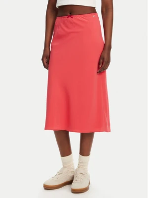 Foto del prodotto Tommy Jeans Gonna midi Tjw Midi Aop Skirt DW0DW20272 Corallo Regular Fit