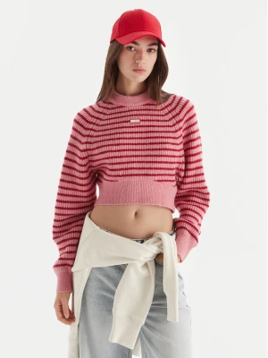 Foto del prodotto Tommy Jeans Maglione Badge DW0DW21677 Rosa Regular Fit