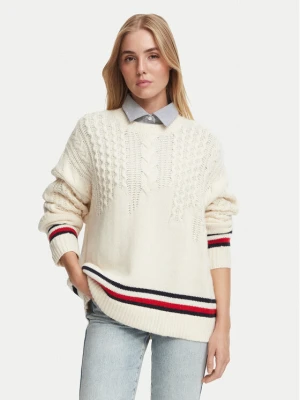 Foto del prodotto Tommy Jeans Maglione DW0DW23353 Crema Oversize