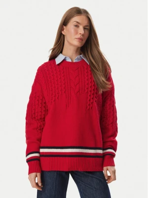 Foto del prodotto Tommy Jeans Maglione DW0DW23353 Rosso Oversize