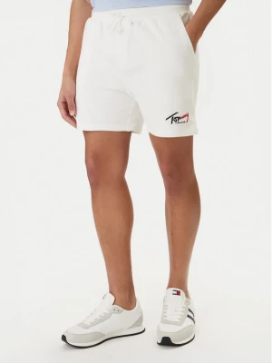 Foto del prodotto Tommy Jeans Pantaloncini sportivi Signature DM0DM23017 Bianco Regular Fit