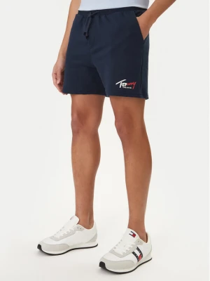 Foto del prodotto Tommy Jeans Pantaloncini sportivi Signature DM0DM23017 Blu scuro Regular Fit