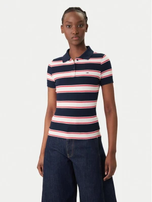 Foto del prodotto Tommy Jeans Polo DW0DW22327 Blu scuro Slim Fit