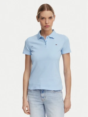 Foto del prodotto Tommy Jeans Polo Essential DW0DW20160 Azzurro chiaro Slim Fit