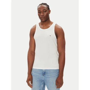 Foto del prodotto Tommy Jeans Smanicato Classic Flag DM0DM21927 Bianco Slim Fit