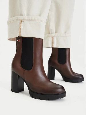 Foto del prodotto Tommy Jeans Stivaletti Tjw Chelsea High Heel Boots EN0EN03112 Marrone