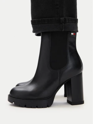 Foto del prodotto Tommy Jeans Stivaletti Tjw Chelsea High Heel Boots EN0EN03112 Nero