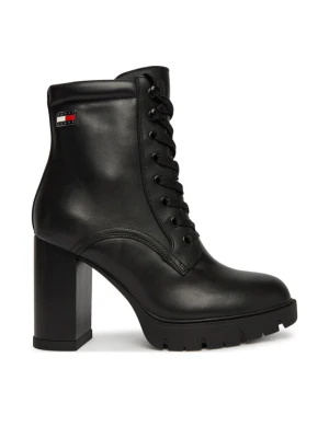 Foto del prodotto Tommy Jeans Stivaletti Tjw Lace Up High Heel Boots EN0EN03109 Nero