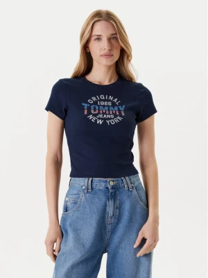 Foto del prodotto Tommy Jeans T-shirt DW0DW21421 Blu scuro Slim Fit