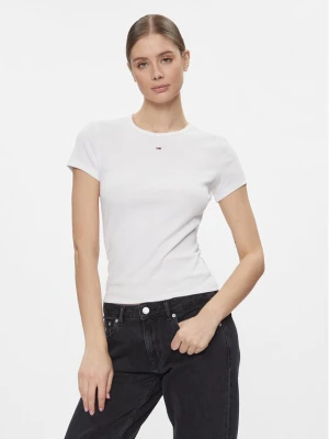 Foto del prodotto Tommy Jeans T-shirt Essential DW0DW17383 Bianco Slim Fit