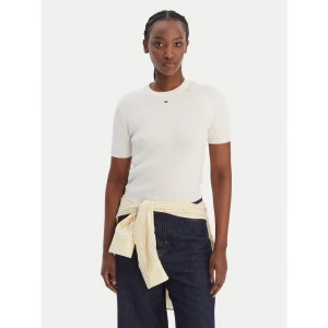 Foto del prodotto Tommy Jeans T-shirt Essential DW0DW19336 Crema Regular Fit
