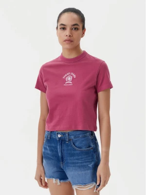 Foto del prodotto Tommy Jeans T-shirt Varsity DW0DW20317 Rosa Regular Fit