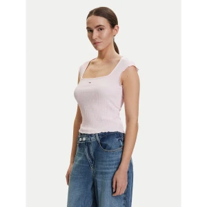 Foto del prodotto Tommy Jeans Top DW0DW22220 Rosa chiaro Slim Fit