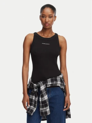 Foto del prodotto Tommy Jeans Top Ess Logo 1 DW0DW22806 Nero Slim Fit