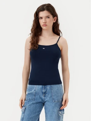 Foto del prodotto Tommy Jeans Top Essential DW0DW20675 Blu scuro Slim Fit