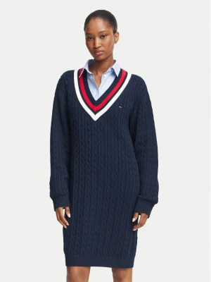 Foto del prodotto Tommy Jeans Vestito di maglia DW0DW23540 Blu scuro Relaxed Fit