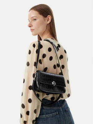 Foto del prodotto Tory Burch Borsetta Charlie Embossed Croc Small Shoulder Bag 183522 Nero