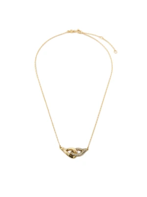 Foto del prodotto Tory Burch Collana Interlocking Wishbone Pendant 161070 Oro