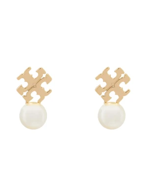 Foto del prodotto Tory Burch Orecchini LOGO AND PEARL STUD EARRINGS 184421 Oro