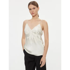 Foto del prodotto TWINSET Top 232TT2061 Écru Slim Fit Crema