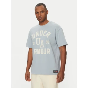 Foto del prodotto Under Armour T-shirt Heavyweight Varsity 1390179 Celeste Oversize